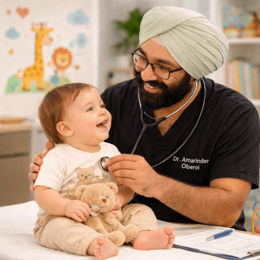 Dr. Amarinder Oberoi - Trusted Pediatrician