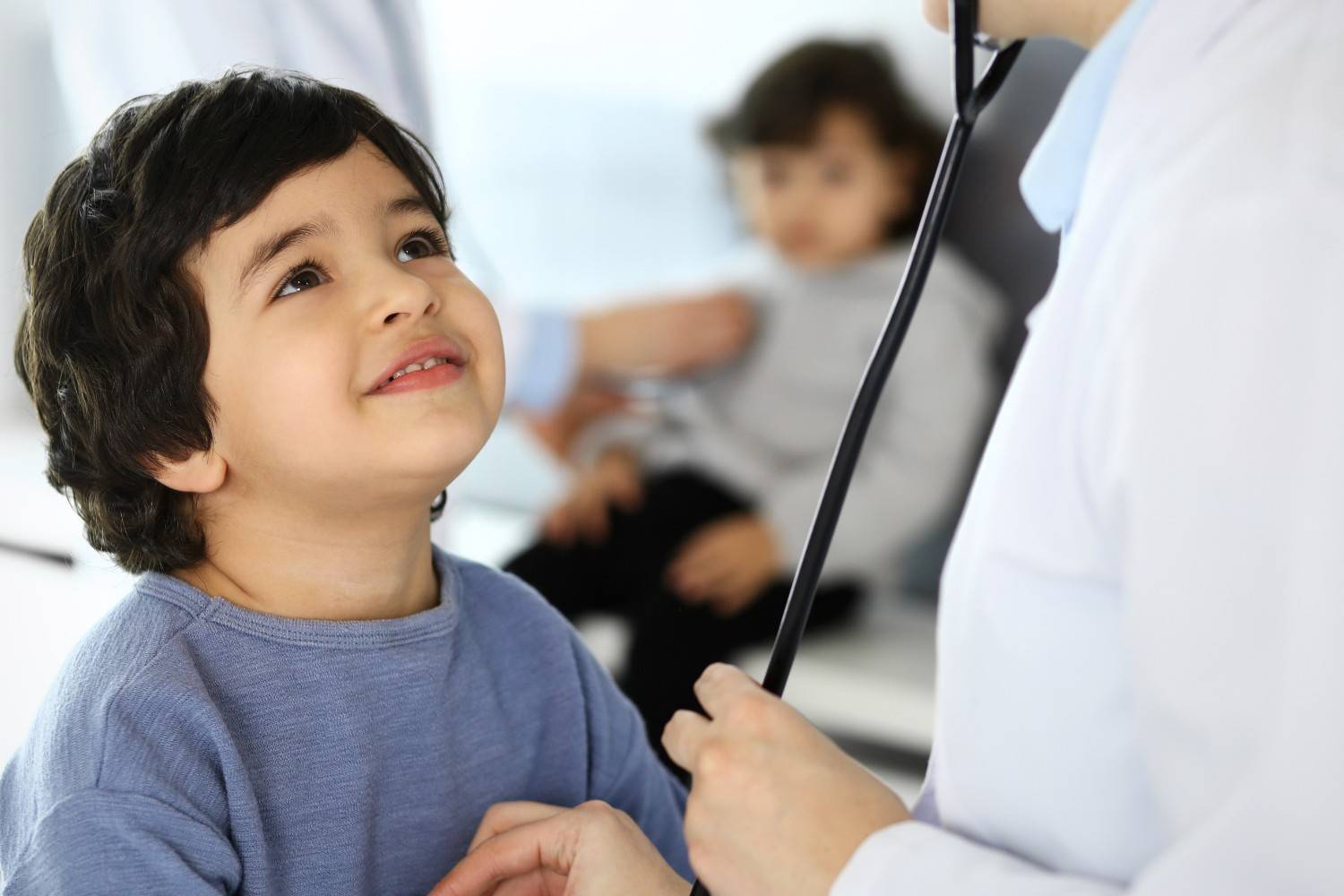 Dr. Amarinder Oberoi with child